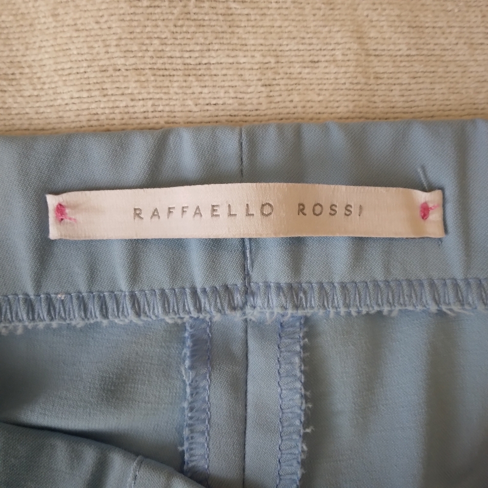 RAFFAELLO ROSSI Light Blue Trousers - Picture 4 of 12